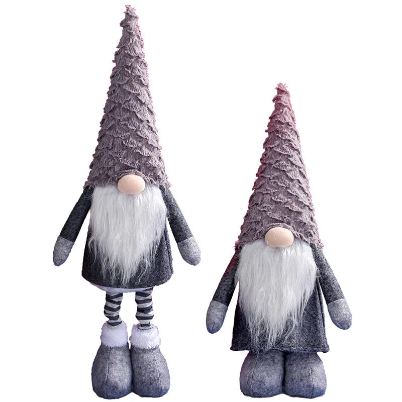 The Giant retractable-leg Christmas gnome (part of the Gnome Family trio)